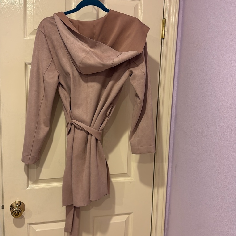 Zara Basic Open Front Belted Jacket - image 2